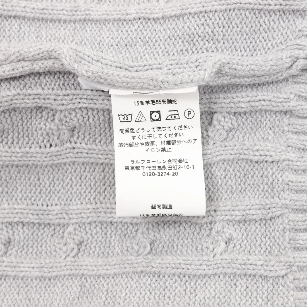 🅿️480 Ralph Lauren 25FW small label knitted sweetheart neck sweater Ralph Lauren (RALPH LAUREN) is the "American classic" brand in the fashion industry. Founded by Mr. Ralph Lauren in 1968, it is a high-end fashion brand with a strong American flavor. The styles are highly stylized and should be regarded as the clothing brand that best represents American culture (this can be seen from the fact that the uniforms of the US team in many Olympic Games have been provided by Ralph Lauren). Size: S-L